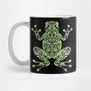 Botanical Frog – Nature’s Little Hopper in Style Mug